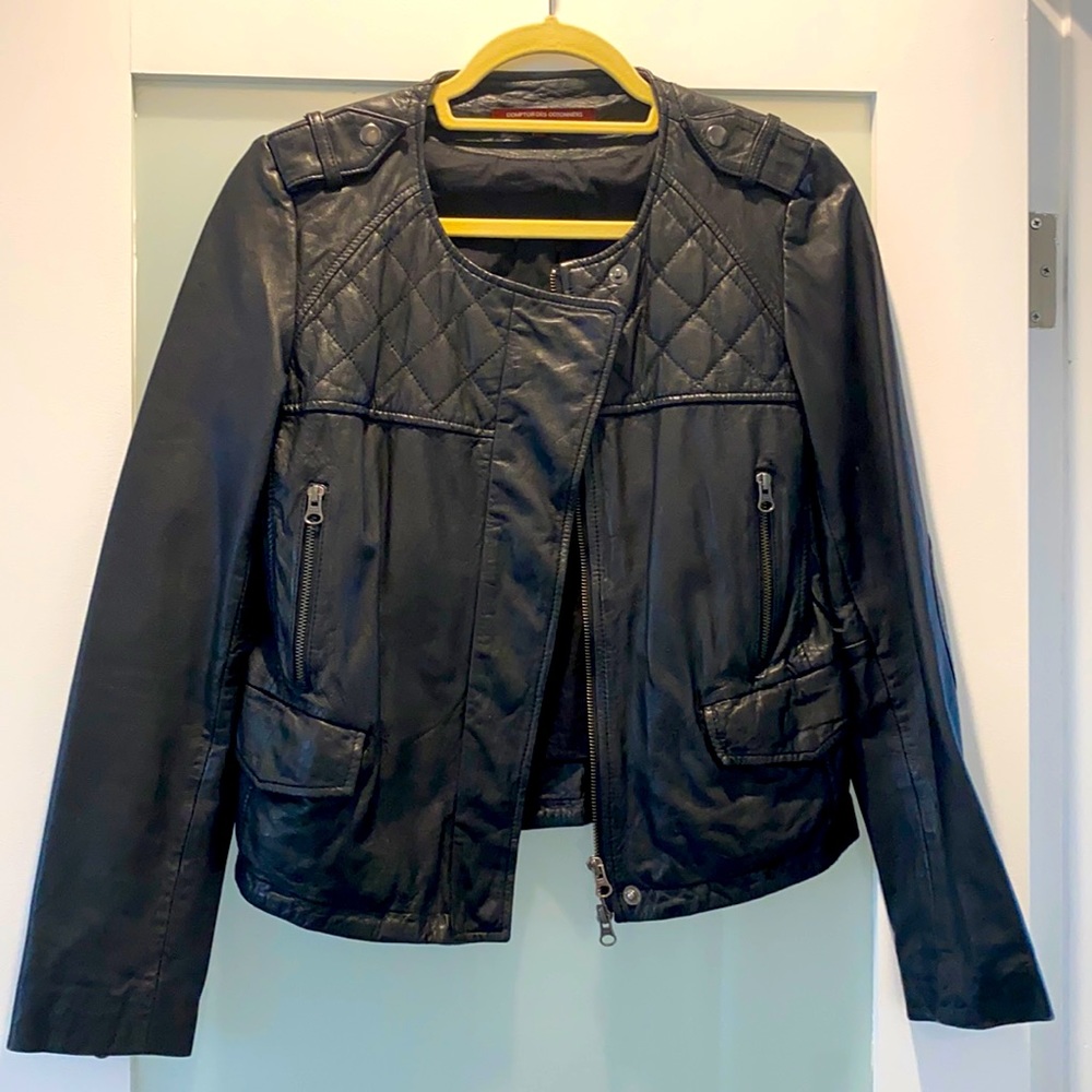 Comptoir des Cotonniers leather jacket